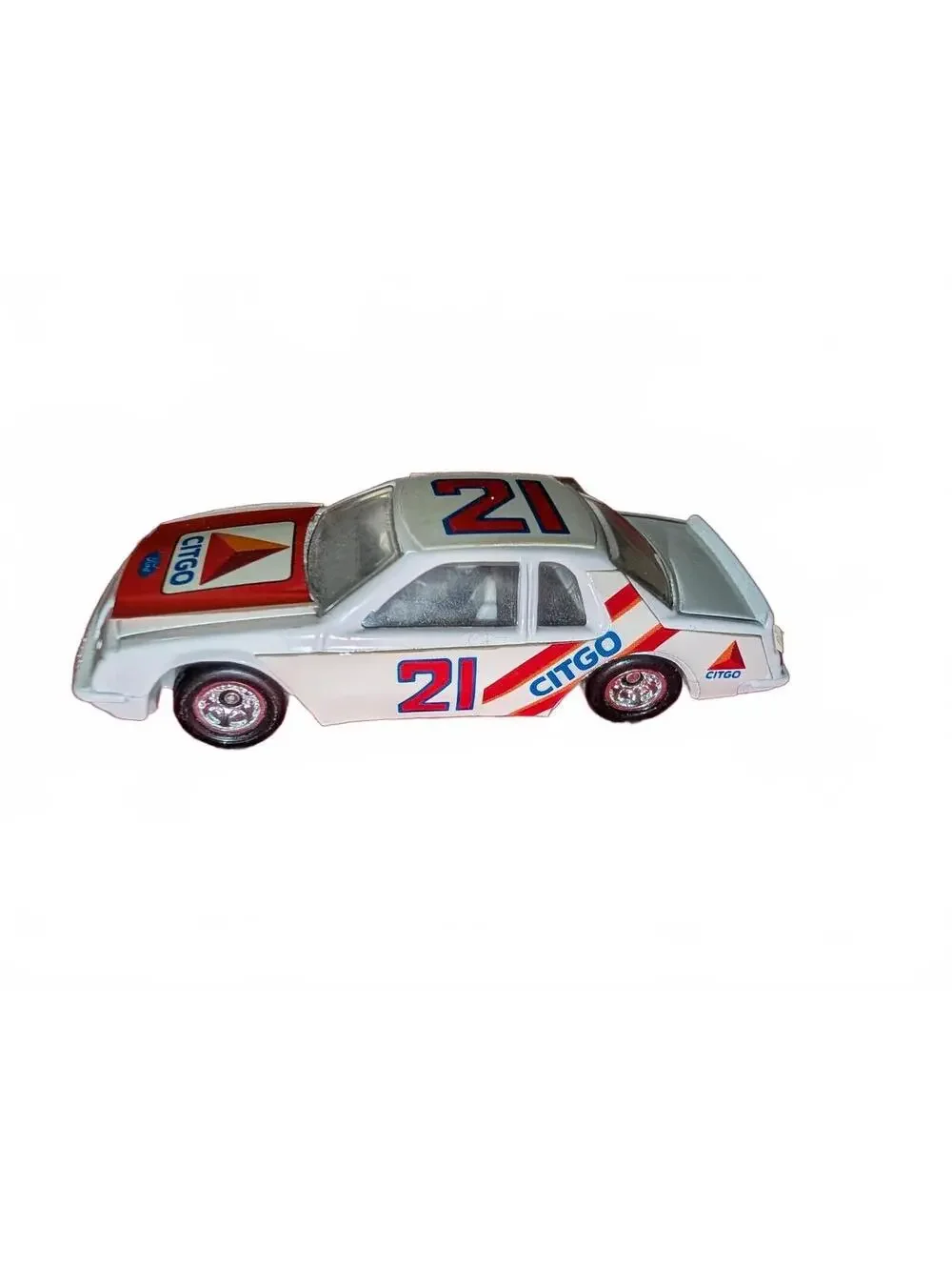CITGO #21 White and Red Diecast Model Race Car